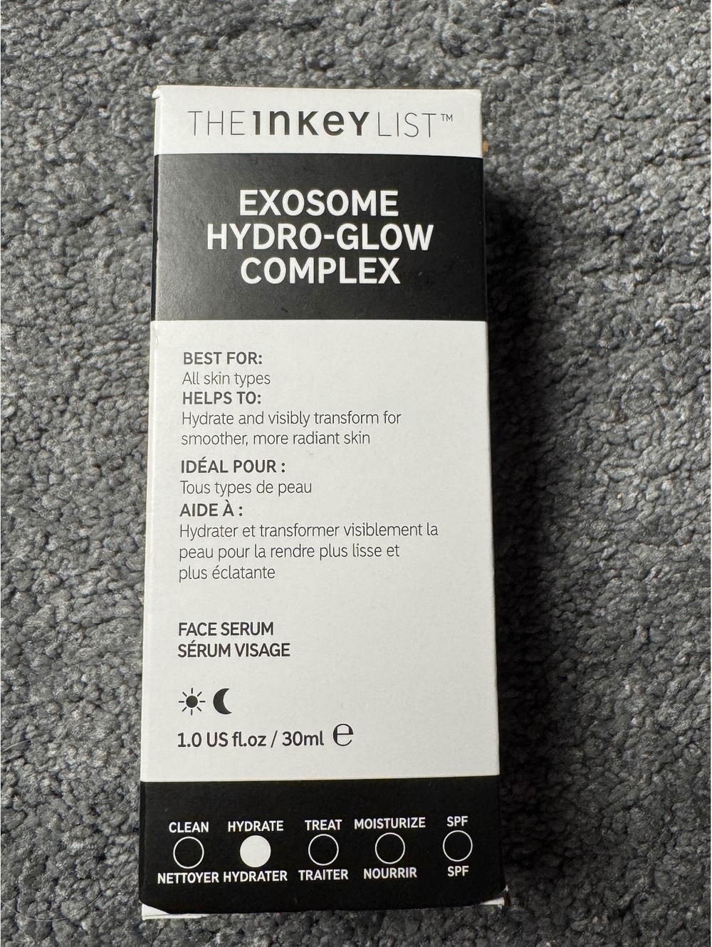 The INKEY List Exosome Hydro Glow Complex Face Serum 30ml Hydrating